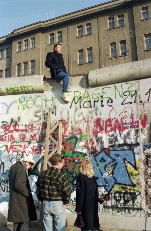 After the Fall of the Berlin Wall, November 1989