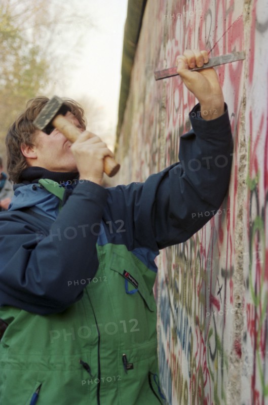 After the Fall of the Berlin Wall, November 1989