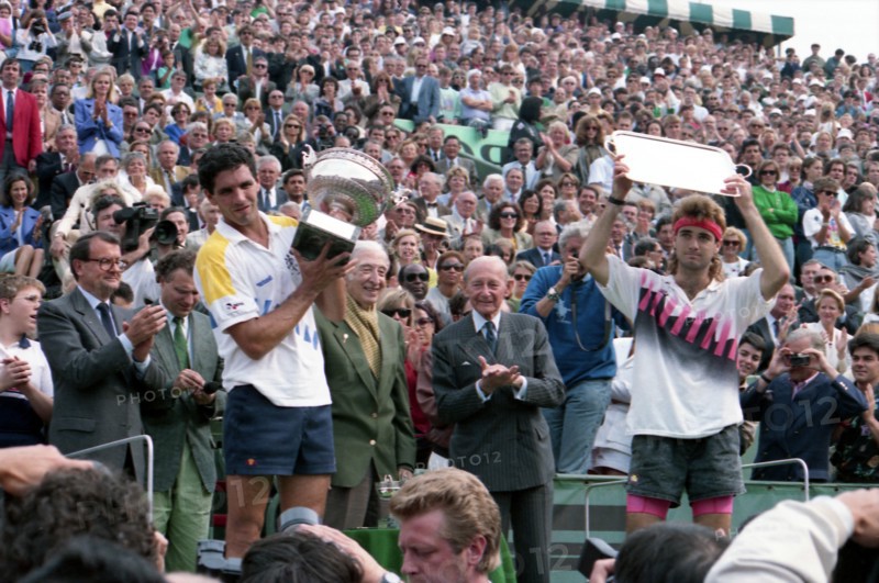 Finale du tournoi de Roland-Garros en 1990