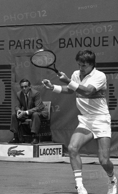 Jimmy Connors at the 1989 French Open