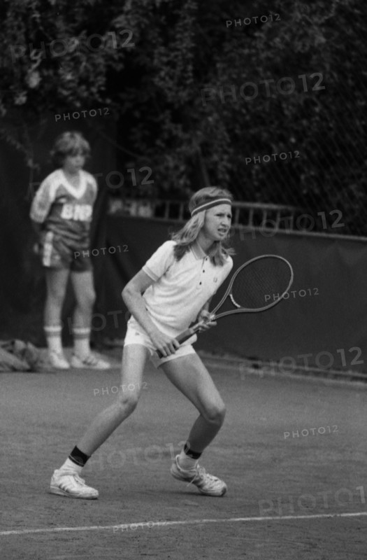 Steffi Graf at the 1983 French Open
