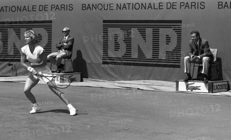 Chris Evert, tournoi de Roland-Garros 1984