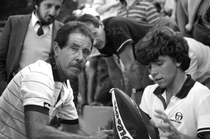 Nick Bollettieri and Jimmy Arias