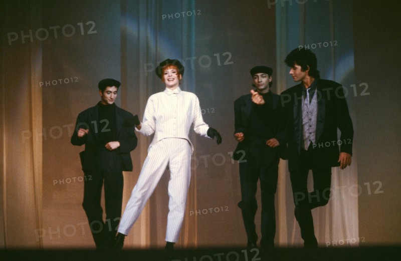 Mylène Farmer et Jean-Luc Lahaye