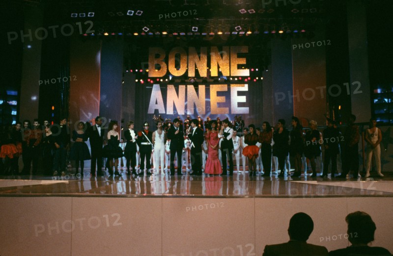 Lahaye d'honneur' TV show on TF1 on January 1st, 1988