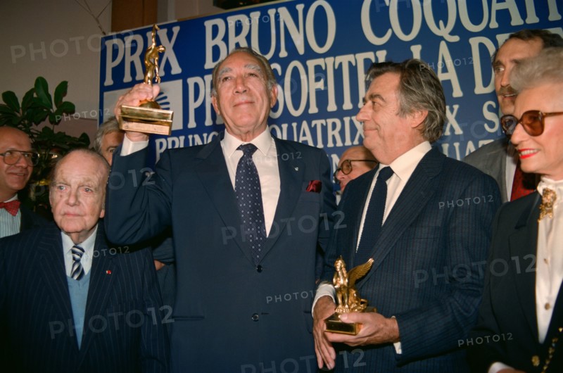Anthony Quinn and François Périer