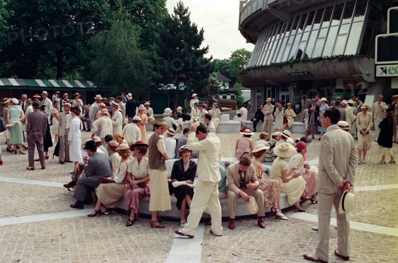 Filming of the Hercule Poirot TV series