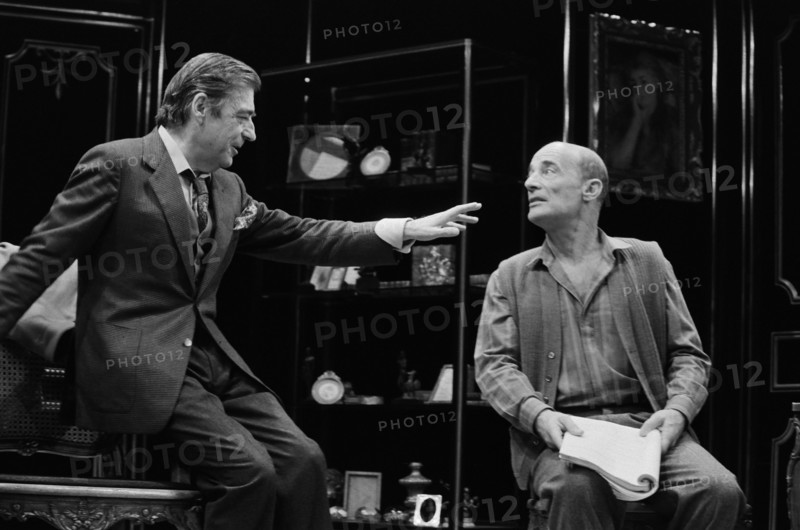 François Périer and Bernard Haller, 1985