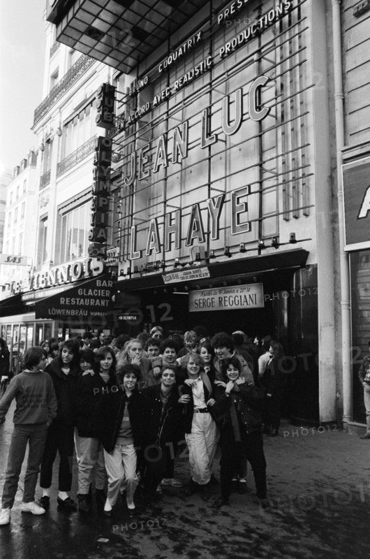 Jean-Luc Lahaye à l'affiche de l'Olympia en janvier 1986