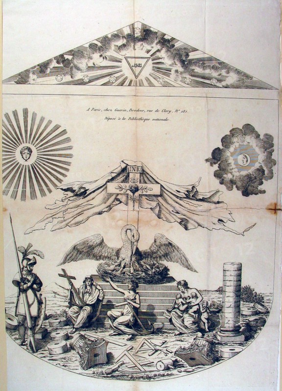Maison Guérin, Modèle original du tablier du 4e Ordre du Rite