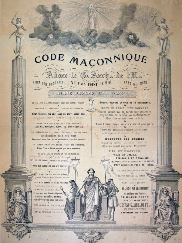 Masonic Code, Cottelot