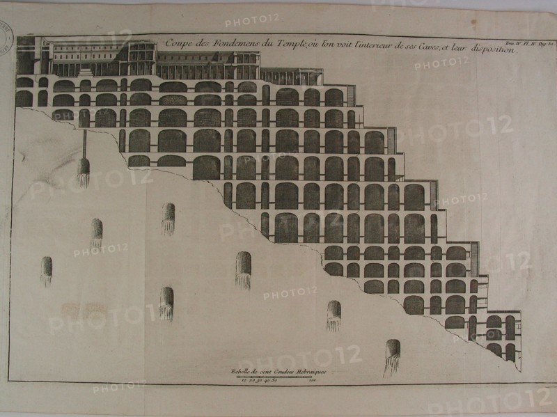 The Foundations of the Temple of Solomon, Augustin Calmet