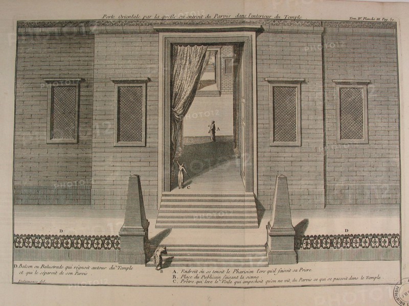 Oriental door, Augustin Calmet