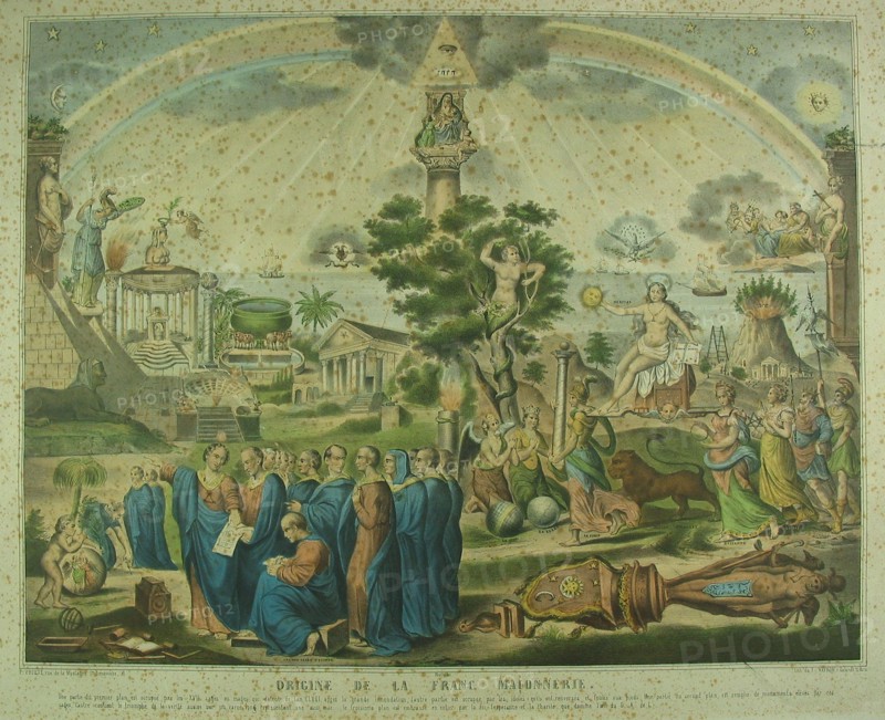Vayron, L’Origine de la Franc-Maçonnerie