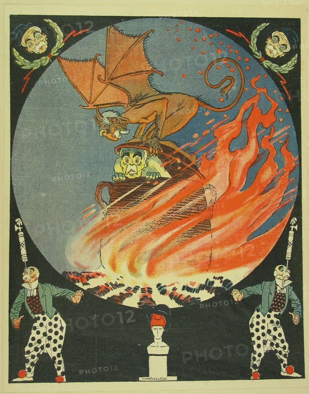 Markaus, Evocation infernale anti-républicaine