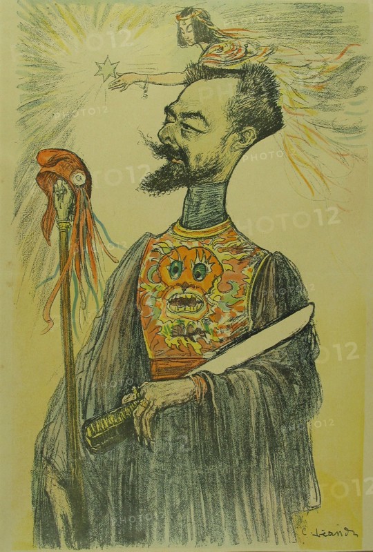 Léandre, Anti-Masonic drawing