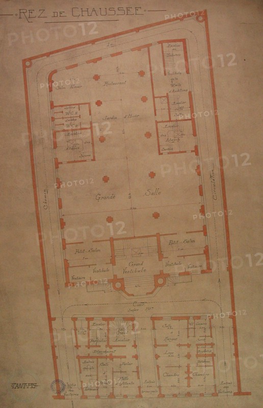 Plans of the Grand Orient of France, Ground floor