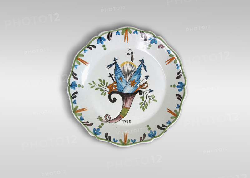 Masonic soup plate