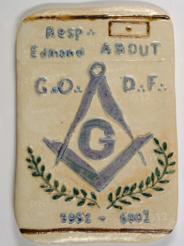 Handmade terracotta token