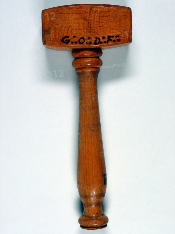 Wooden ritual gavel