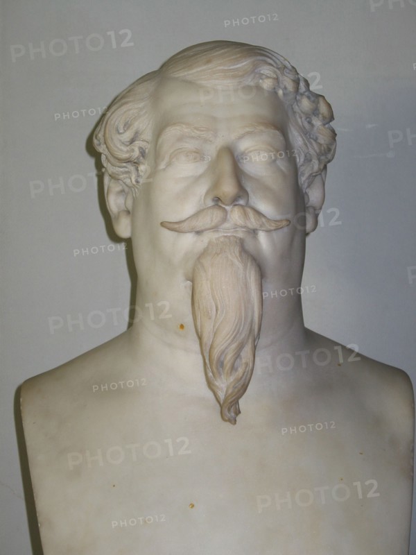 Marble bust of Lucien Murat.