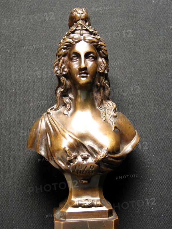 Bronze, Marianne by Gayrard.