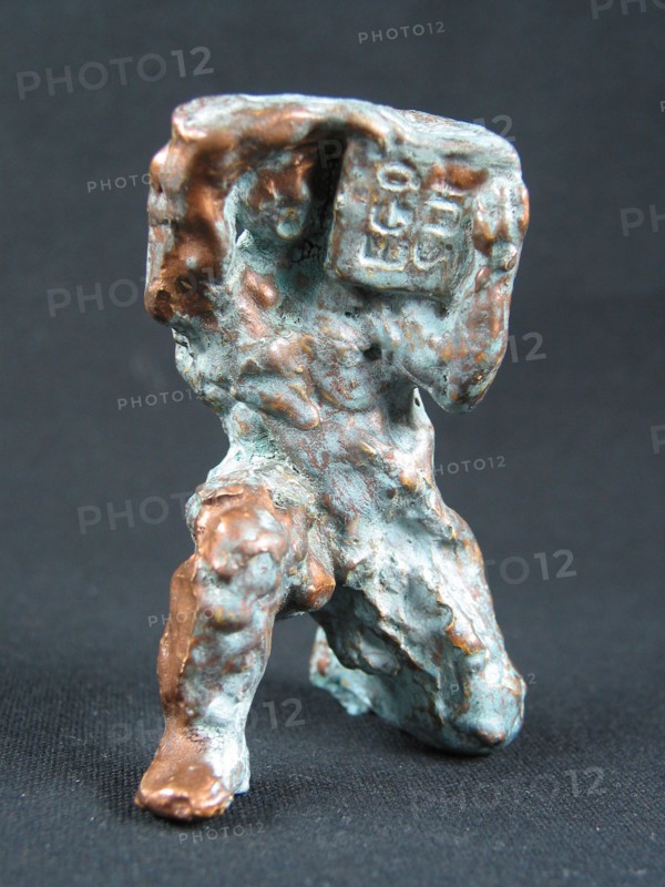 Terracotta statuette made by J.-P. Jullian Desayes.