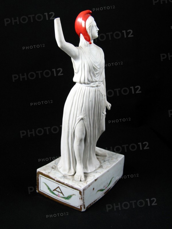 ‘Biscuit’ porcelain statuette.