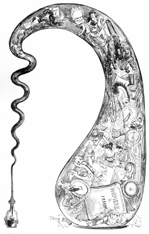 Les classiques concentrés.., illustration Robida
