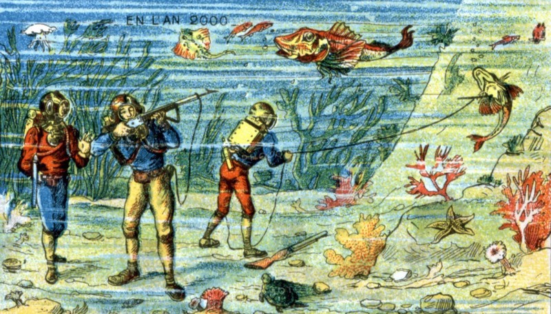 Life under the sea in the year 2000
