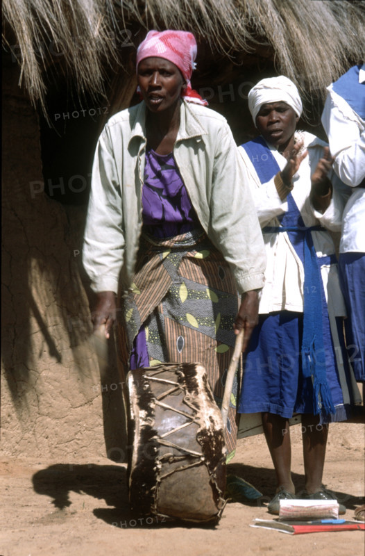 Drummer at Head of Mountain Church