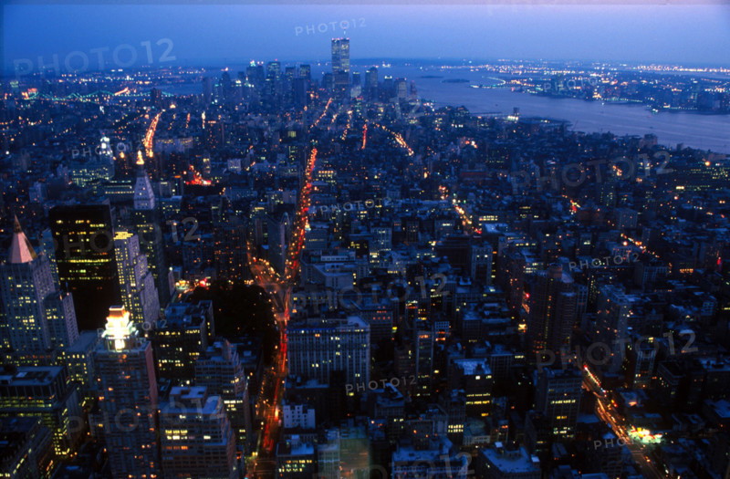 New York skyline less than a month before the World Trade Center attack