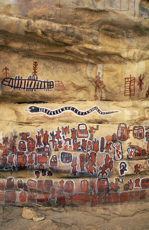 ROCK ART, SONGO, MALI