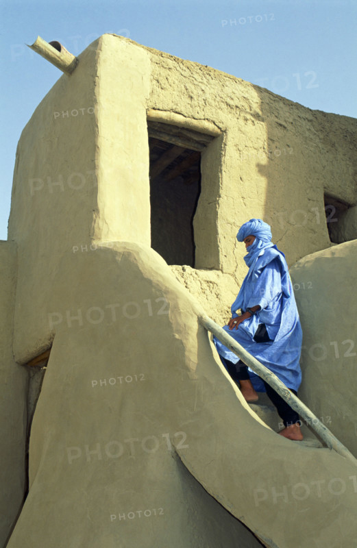 MOSQUE AT TIMBUKTU,  MALI