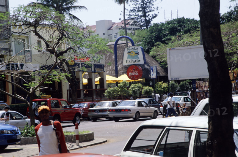 Restaurant row, Maputo