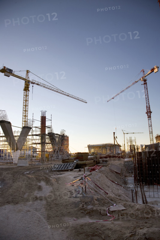 Construction at the Cape Town's International Airport toward getting the facility ready for the massive influx of visitors expected during the 2010 FIFA World Cup‚Ñ¢ / 2010 Soccer World Cup