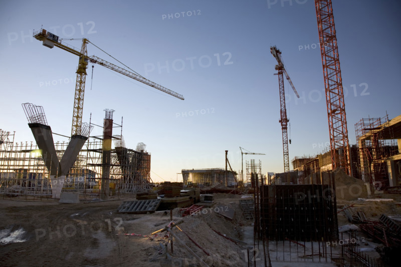 Construction at the Cape Town's International Airport toward getting the facility ready for the massive influx of visitors expected during the 2010 FIFA World Cup‚Ñ¢ / 2010 Soccer World Cup