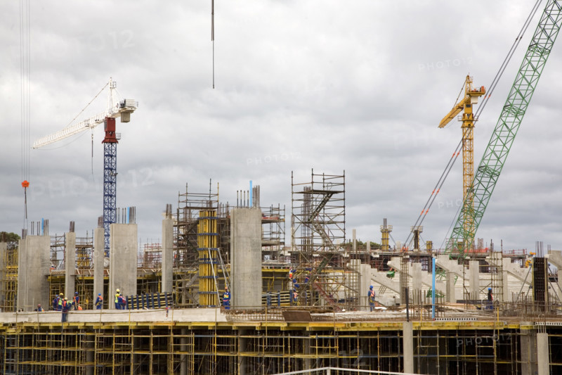 Construction of the Nelson Mandela Bay Stadium in Port Elizabeth is underway. The stadium in the Eastern Cape will host seven matches, including one of the semi-finals. It is a new stadium, being built especially for the 2010 FIFA World Cup‚ 2010 Soccer World Cup.
