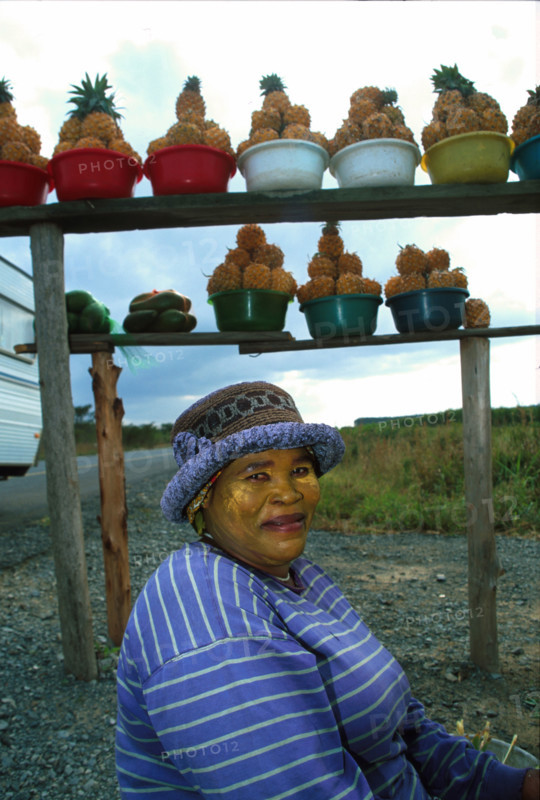 Pineapple seller