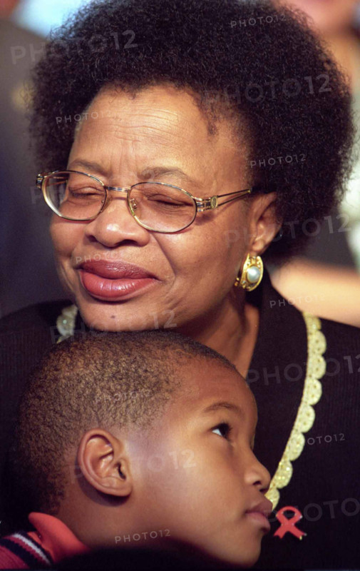 Graca Machel, wife of Nelson Mandela