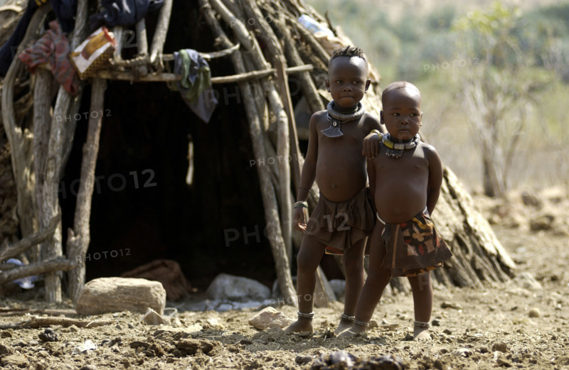 Himba children