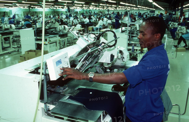 Garment factory. Gaborone