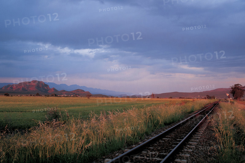 TRAIN TRACKS IN THE LITTLE KAROO