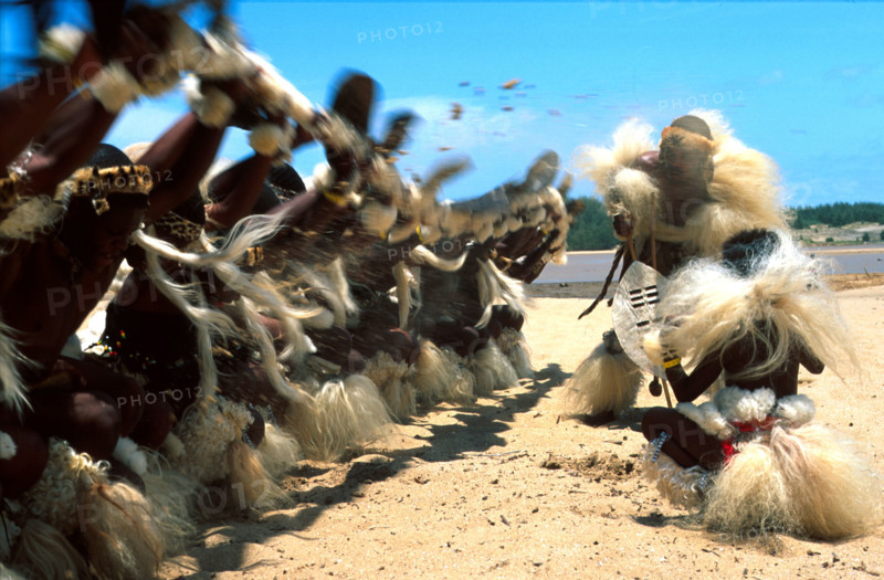 Zulu dancers