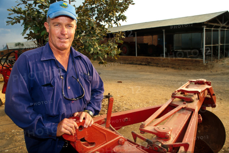 White farmer in Zimbabwe