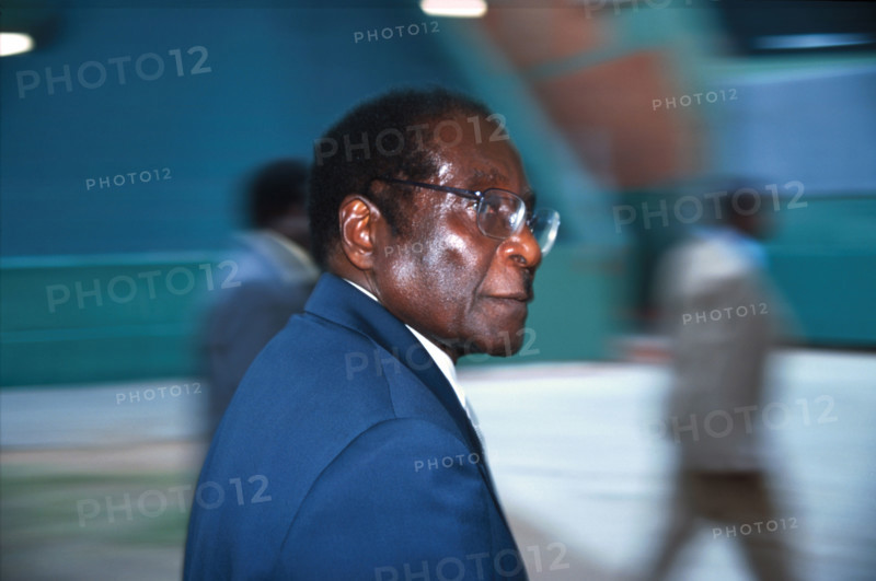 Robert Mugabe, president of the Republic of Zimbabwe