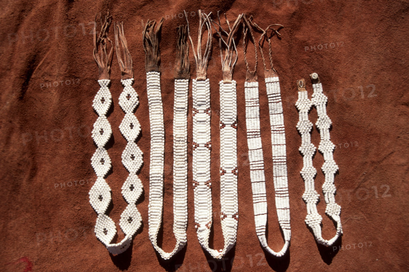 Ostrich shell Belts
\n