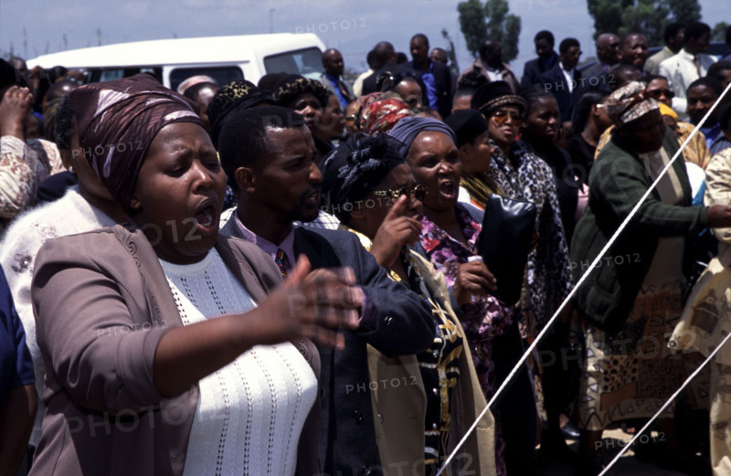 Rose Mabikwe's funeral