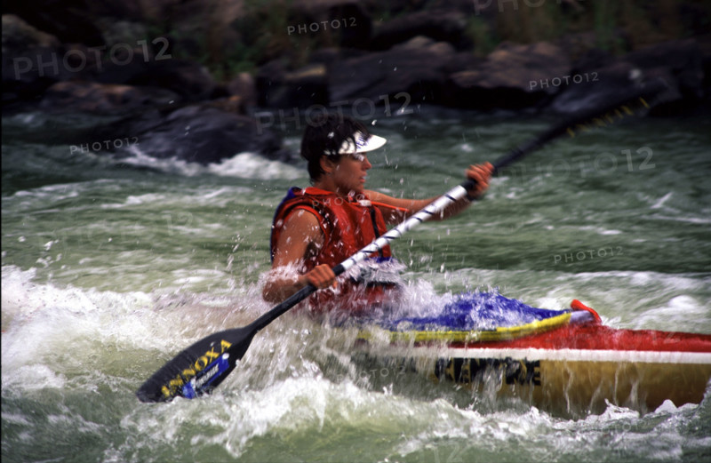 woman paddler