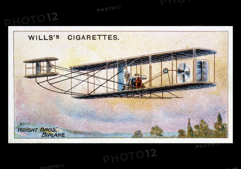 Wright Brothers' biplane Flyer: used fuel injection